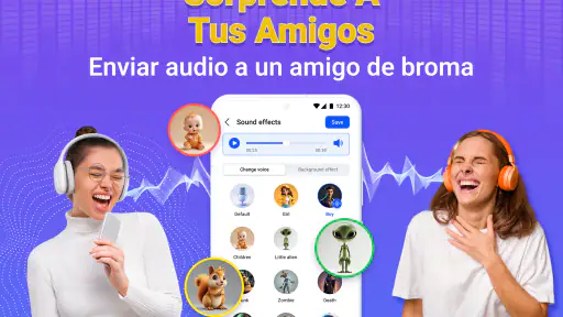 IA Cambiador De Voz Con Efecto screenshot