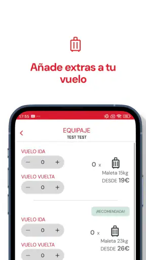 Iberia Express screenshot