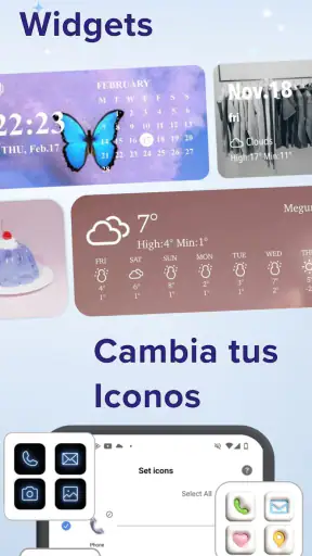 Icon Changer y Tema de Widget! screenshot