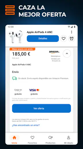 idealo: comparador de precios screenshot