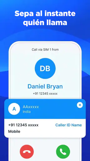Identificador de llamadas screenshot