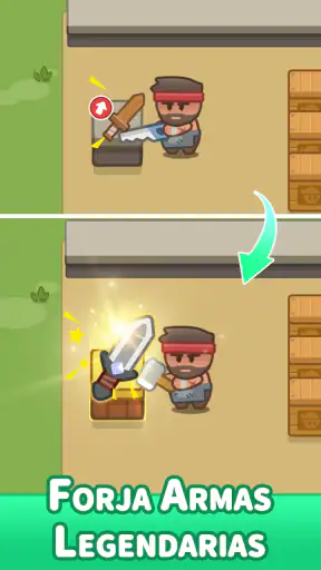 Idle Weapon Shop Tycoon screenshot
