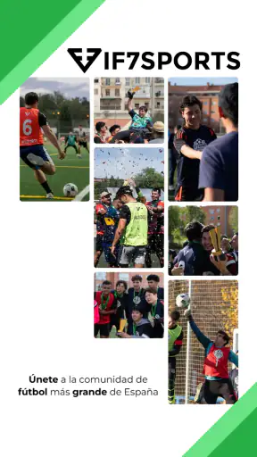 IF7SPORTS Juega fútbol amateur screenshot