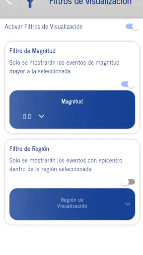IGN Terremotos screenshot