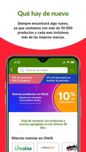 iHerb: Vitaminas y suplementos screenshot