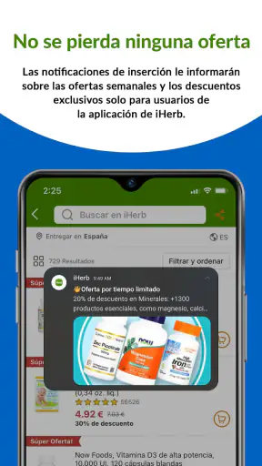 iHerb: Vitaminas y suplementos screenshot