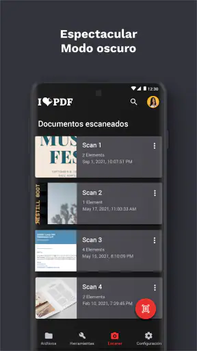 iLovePDF: Editor PDF y Escáner screenshot