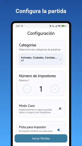 Impostor - ¿Quién miente? screenshot