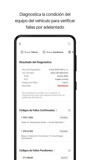 Infocar - Escáner OBD2 screenshot