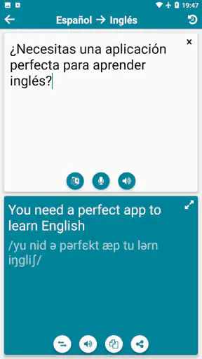 Inglés - Español screenshot