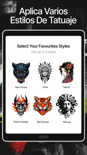 Ink AI: Tatuajes de diseño IA screenshot