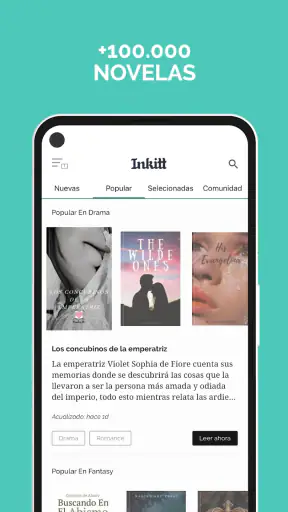 Inkitt: Libros y Novelas screenshot