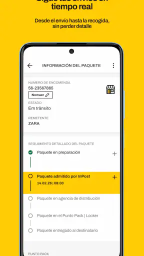 InPost – Rastrea tu pedido screenshot