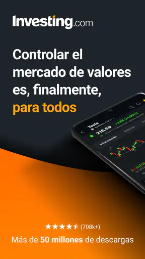 Investing.com Bolsa & Finanzas screenshot