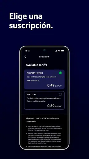 IONITY screenshot