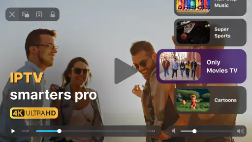 IPTV Pro - Smart M3U Player screenshot