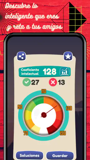 IQ Test de inteligencia lógica screenshot