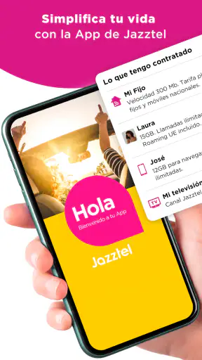 Jazztel screenshot