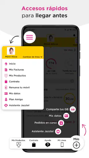 Jazztel screenshot