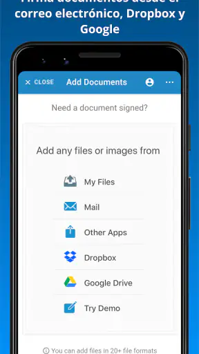 JetSign: Rellenar y firmar PDF screenshot