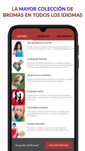 JokesPhone - Broma Telefónica screenshot