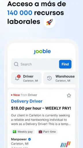 Jooble－Búsqueda de empleo screenshot