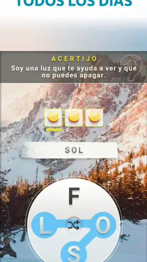 Juego de Palabras en Español screenshot