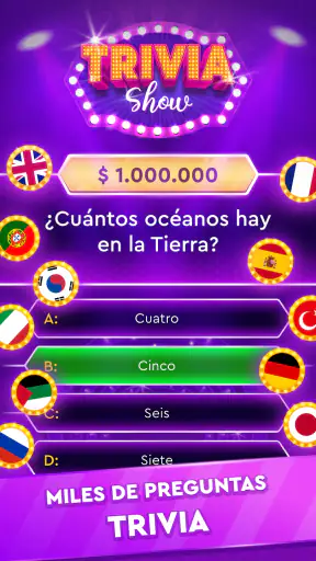 Juego Trivia: Quiz Millonario screenshot