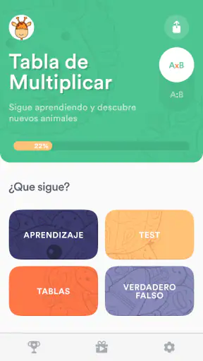 Juegos de multiplicación niños screenshot