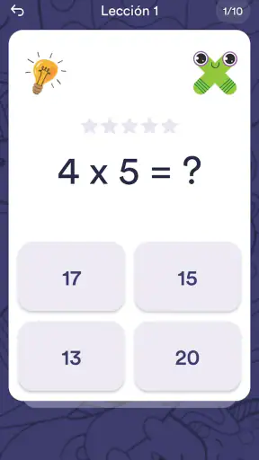Juegos de multiplicación niños screenshot