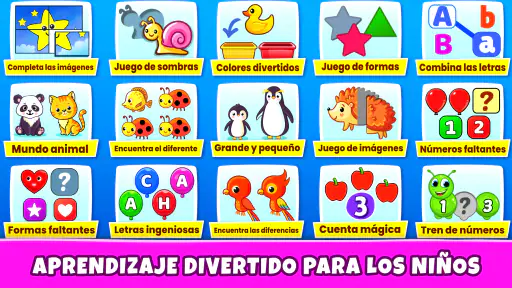 Juegos para niños: edades 3-7 screenshot