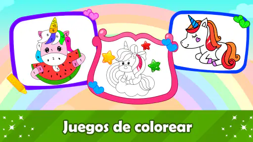 Juegos unicornio de 2-4 años screenshot