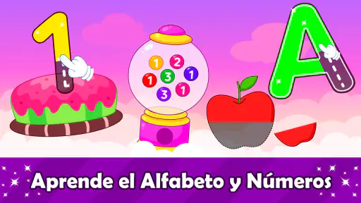 Juegos unicornio de 2-4 años screenshot