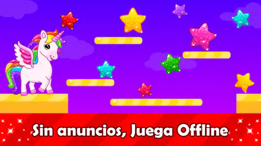 Juegos unicornio de 2-4 años screenshot
