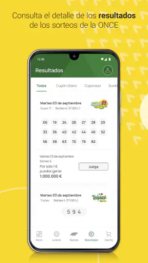 JuegosONCE: Lotería de la ONCE screenshot