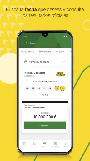 JuegosONCE: Lotería de la ONCE screenshot