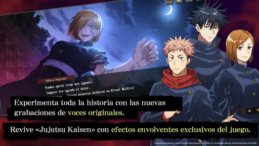 Jujutsu Kaisen Phantom Parade screenshot