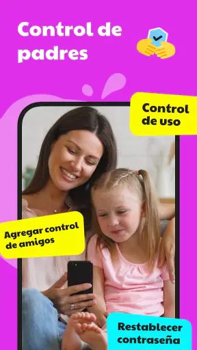JusTalk Kids Messenger screenshot