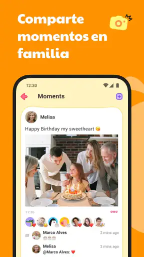 JusTalk Kids Messenger screenshot