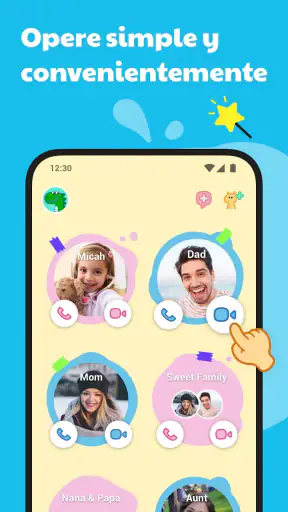 JusTalk Kids Messenger screenshot