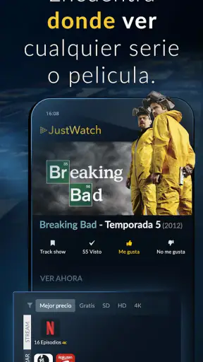 JustWatch - Guía de Streaming screenshot