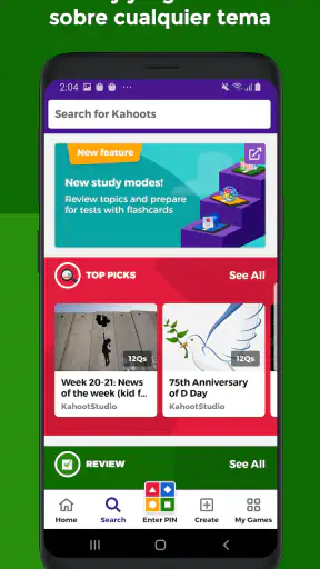 Kahoot! - Juega y crea quizzes screenshot