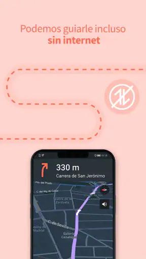 Karta GPS Navegación y Tráfico screenshot