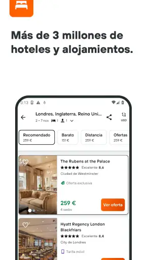 KAYAK: Vuelos, Hoteles, Coches screenshot