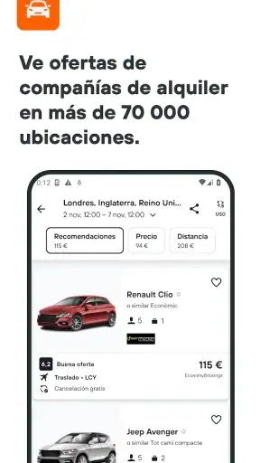 KAYAK: Vuelos, Hoteles, Coches screenshot