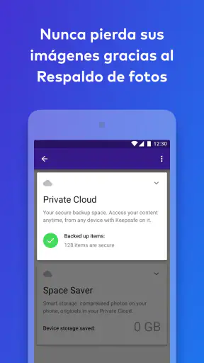 Keepsafe-Fotos, Videos Seguros screenshot