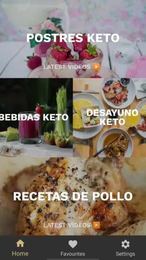 Keto Recetas - dieta español screenshot