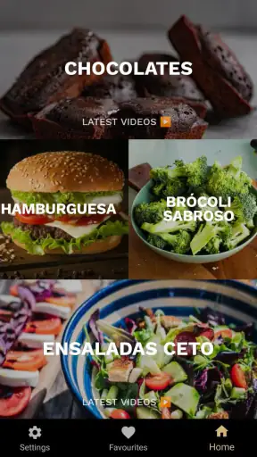 Keto Recetas - dieta español screenshot