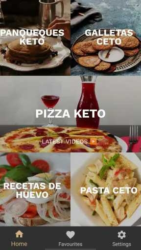 Keto Recetas - dieta español screenshot