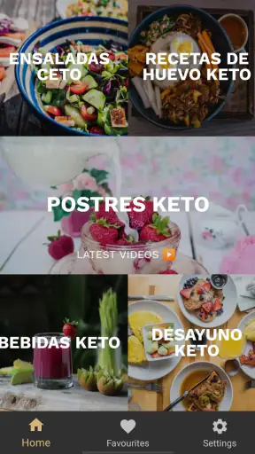 Keto Recetas - dieta español screenshot